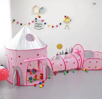 CARPA TUNEL ESTRELLAS + 100PELOTAS