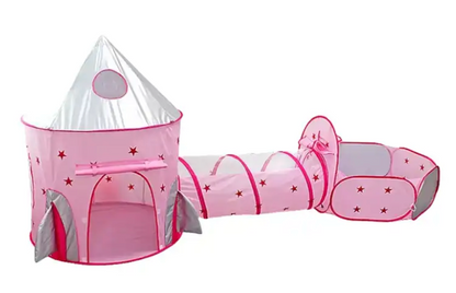CARPA TUNEL ESTRELLAS + 100PELOTAS