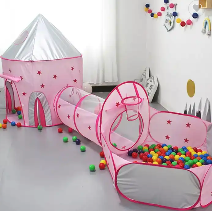 CARPA TUNEL ESTRELLAS + 100PELOTAS