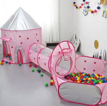 CARPA TUNEL ESTRELLAS + 100PELOTAS