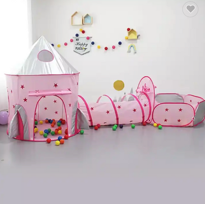 CARPA TUNEL ESTRELLAS + 100PELOTAS