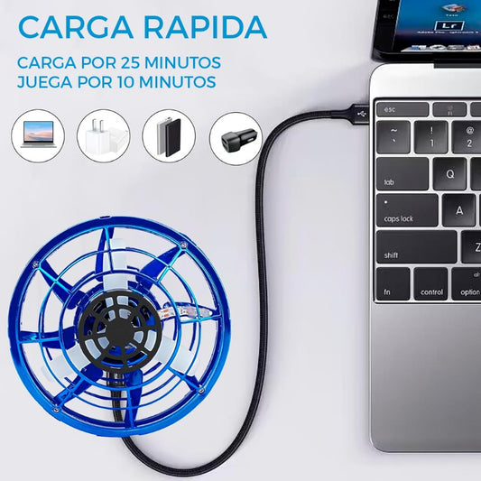 MINI OVNI SPINNER CON LUZ