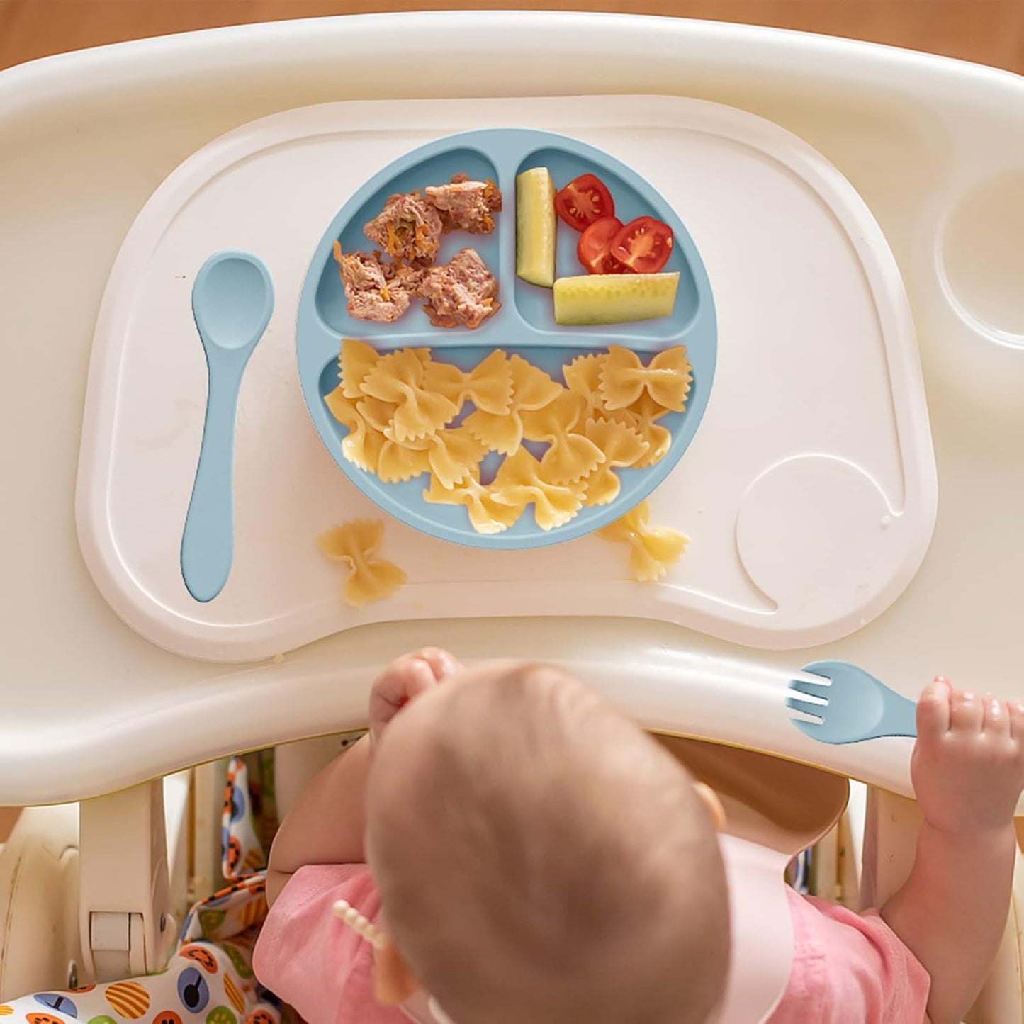 SET VAJILLA SILICONA PARA BEBÉS